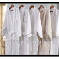 Albornoz de color blanco Hotel Quality Quality Cotton 100